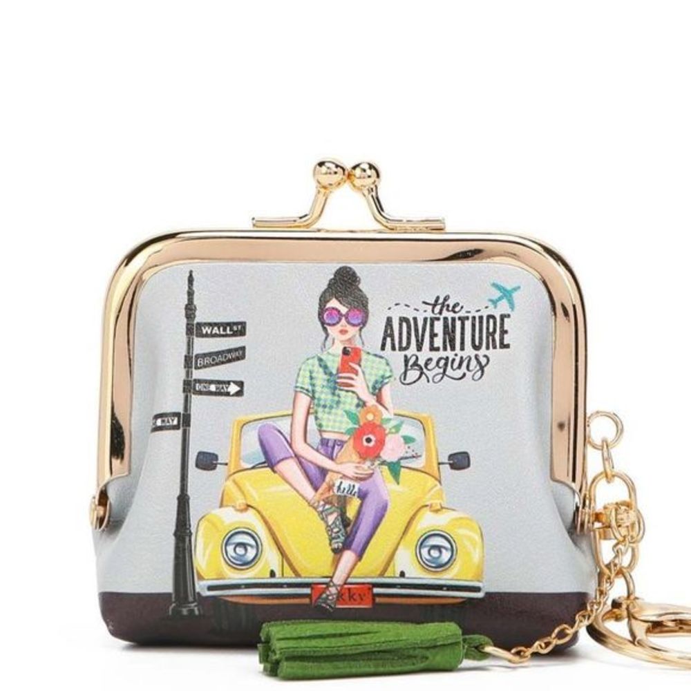 NIKKY KISSLOCK COIN PURSE - fun begins
